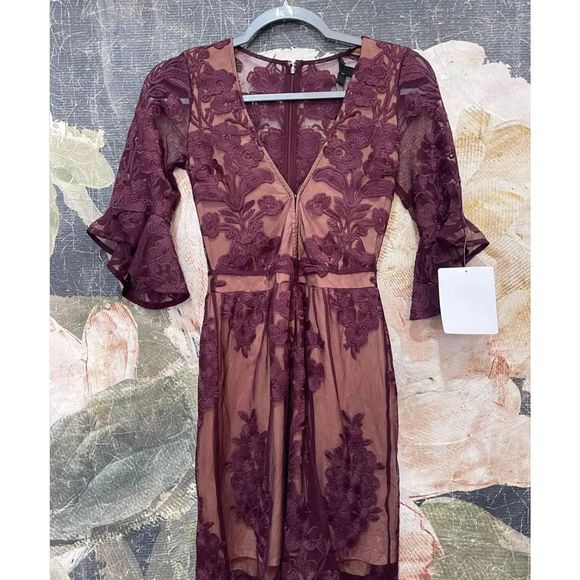 For Love & Lemons For Love & Lemons Temecula Mini Dress Size XS - Picture 3 of 5